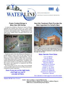 Minnesota Department of Health Waterline Newsletter - Summer 2013