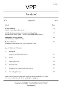 KF  Rundbrief Nr. 3  September
