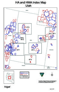 HA and HMA Index Map Utah Idaho Wyoming