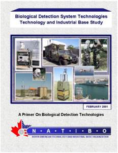 iological Detection System Technologies  Biological Detection System Technologies Technology and Industrial Base Study A Primer on Biological Detection Technologies