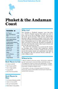 ©Lonely Planet Publications Pty Ltd  Phuket & the Andaman Coast Why Go? Ko Phayam .................604