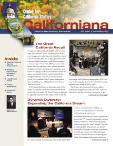California State University /  Sacramento / Education in the United States / Big West Conference / Central Valley / Alexander Gonzalez / California State University / Sacramento /  California / California State Polytechnic University /  Pomona / Todd Spitzer / American Association of State Colleges and Universities / Association of Public and Land-Grant Universities / California