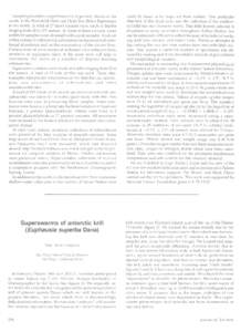 Taxonomy / Antarctic krill / Euphausia / Swarm behaviour / Biomass / Copepod / Plankton / Thysanoessa raschii / Edward Brinton / Krill / Biology / Phyla