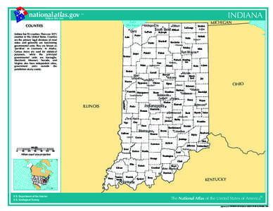 nationalatlas.gov Where We Are INDIANA  TM