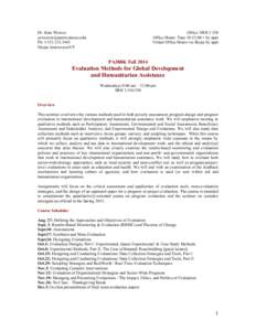 Science / Program evaluation / Impact evaluation / Asian Development Bank / Participatory evaluation / Randomized controlled trial / Environmental impact assessment / Empowerment evaluation / Educational evaluation / Evaluation / Evaluation methods / Impact assessment