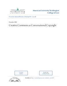 Copyleft / Computer law / Intellectual property law / Music industry / Copyright law / Creative Commons license / Creative Commons / Copyright / Science Commons / Law / Open content / Methodology