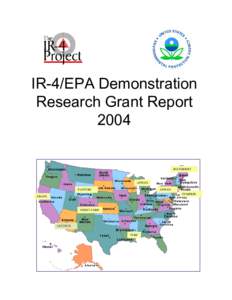 IR-4/EPA Demonstration Research Grant Report 2004 BLUEBERRY