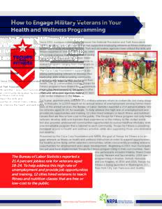 Physical exercise / United States Department of Veterans Affairs / Zumba / Fitness professional / Veteran / Personal trainer / Operation Boot Camp / Fitness boot camp
