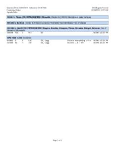 Selection From: [removed]Education (10:00 AM) Committee Packet Agenda Order 2014 Regular Session[removed]:37 AM