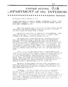 UNITED STATES ~ ~EPARTMENT of the INTERIOR t,lt