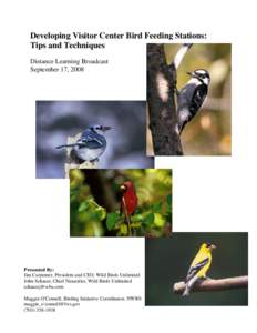 Microsoft Word - Developing Visitor Center Birding Stations participant guide.doc