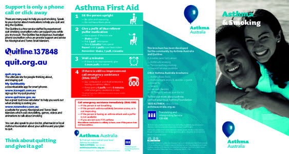 Chronic lower respiratory diseases / Asthma / Cough / Smoking cessation / Pathophysiology of asthma / Obstructive lung disease / Pulmonology / Medicine / Respiratory therapy