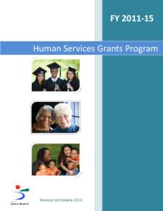 FYHuman Services Grants Program Revised September 2014  This page is intentionally left blank.