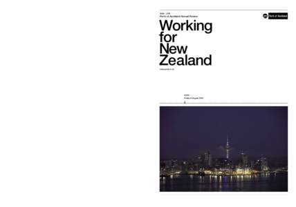 find out more about us at 2009 – 2010  Ports of Auckland Annual Review