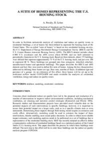 United States Department of Housing and Urban Development / Building engineering / Public housing / Manufactured housing / Apartment / Single-family detached home / Mobile home / FastTracker 2 / Housing / American Housing Survey / United States Census Bureau