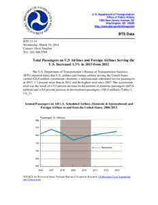 Microsoft Word - All Carrier Airline Traffic Press Release 2013 webdraft2