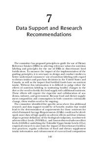 Dietary Reference Intake / Dietary supplement / Food composition database / Food fortification / Vitamin / Food / Trans fat / Choline / Human nutrition / Nutrition / Health / Medicine