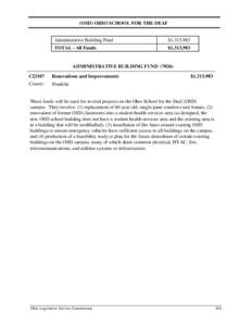 THE CAPITAL APPROPRIATIONS BILL  FY[removed]FY 2014