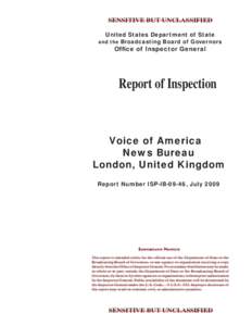 VOA London United Kingdom, ISP IB[removed]indd