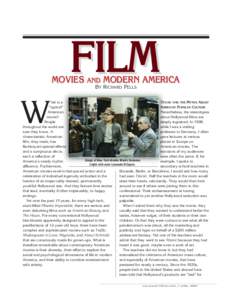 FILM  MOVIES AND MODERN AMERICA BY RICHARD PELLS  W
