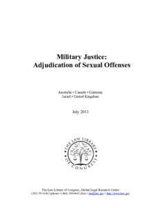 Military of Australia / Military / Government of Australia / Law / Defence Force Discipline Act / Australian Military Court / Court-martial / Military justice / Australian Defence Force / Judge Advocate General / Jervis Bay Territory / Director of Public Prosecutions