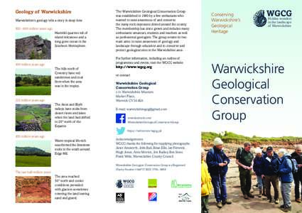 Warwickshire / Geology