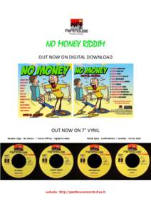 NO MONEY RIDDIM OUT NOW ON DIGITAL DOWNLOAD OUT NOW ON 7” VYNIL Romain Virgo - No Money / Trevor Off Key - Highest Grades