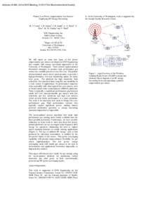 Abstract #1602, 221st ECS Meeting, © 2012 The Electrochemical Society  Printed Low Power Amperometric Gas Sensors Employing RF Energy Harvesting  I). At the University of Washington, work is supported by