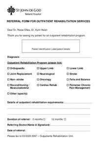 Microsoft Word - ORU -  Outpatient Referral Form (general).doc