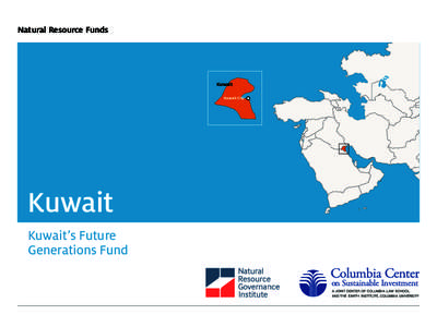 Natural Resource Funds  Kuwait Kuwait City  Kuwait