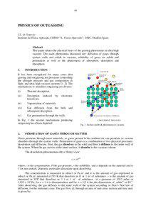 99  PHYSICS OF OUTGASSING