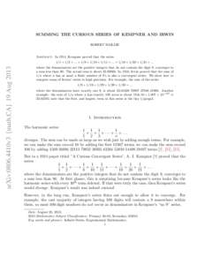 Mathematical series / Computer arithmetic / Division / Elementary arithmetic / Pi / Mental calculation / Floating point / Fraction / Summation / Mathematics / Arithmetic / Numbers