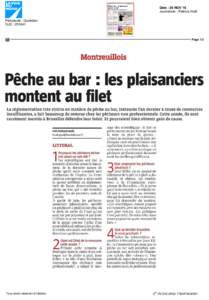 Date : 26 NOV 16 Journaliste : Patricia Noël Périodicité : Quotidien OJD : Page 1/2