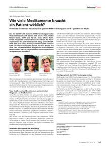 PrimaryCare  Offizielle Mitteilungen Redaktionelle Verantwortung: Ueli Grüninger, KHM  Ueli Grüninger, Alain Pécoud