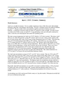 June 2009 Climate Summary