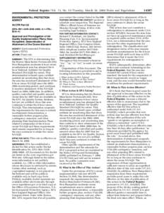 Environment / Chemistry / National Ambient Air Quality Standards / Clean Air Act / Ozone / Non-attainment area / Title 40 of the Code of Federal Regulations / Air pollution / Regulation of greenhouse gases under the Clean Air Act / Air pollution in the United States / United States Environmental Protection Agency / Environment of the United States