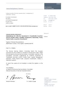 European Union law / Undertakings for Collective Investment in Transferable Securities Directives / Banking in Germany / Bundesverband der Deutschen Volksbanken und Raiffeisenbanken / Bank / German public bank / Depositary / Finance / Investment / Financial economics / Law