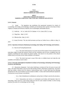 Proposed Rule Amendments - SERIES 4 AGENCY APPROVED  (Q0198845.DOCX;1)