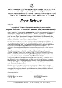 LIETUVOS RESPUBLIKOS NUOLATINĖ ATSTOVYBĖ PRIE JUNGTINIŲ TAUTŲ BIURO IR KITŲ TARPTAUTINIŲ ORGANIZACIJŲ ŽENEVOJE MISSION PERMANENTE DE LA LITUANIE AUPRES DE L’OFFICE DES NATIONS UNIES ET DES AUTRES ORGANISATIONS 