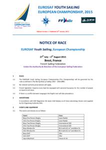 Microsoft Word - EYS.EC_Notice of Race 2015_Published 26th January, 2015