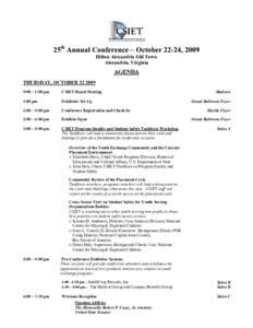 Microsoft Word - Agenda -FINAL[removed]doc