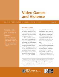 Censorship / Crime / Criminology / Dispute resolution / Grand Theft Childhood / Video game censorship / Video game controversies / Media violence research / Nonviolent video game / Media studies / Violence in video games / Ethics