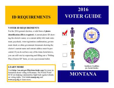 Elections / Politics / Voting / Government / Absentee ballot / Early voting / Voter registration / Electronic voting / Voter ID laws / Provisional ballot / Election Day / Federal Voting Assistance Program
