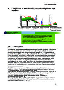 CRP6 Research Portfolio  2.1 Component 1: Smallholder production systems and markets[removed]