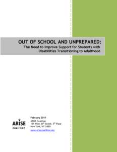 Education in the United States / Education policy / Individualized Education Program / Individuals with Disabilities Education Act / New York State Education Department / Inclusion / Regents Examinations / Developmental disability / Post Secondary Transition For High School Students with Disabilities / Education / Special education / Disability