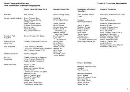 Royal Geographical Society With the Institute of British Geographers
