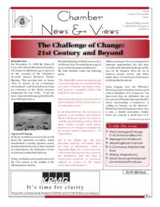 Volume6 January/February2000 Edition BimonthlyPublicationofthe ArubaChamberofCommerce andIndustry