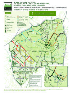 APPLETON FARMS[removed]ACRES) AND APPLETON FARMS GRASS RIDES (259 ACRES) Route 1A
