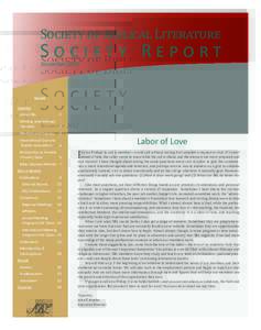 Society of Biblical Literature  Society Report November[removed]Inside