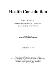 Morrill Motors Health Consultation